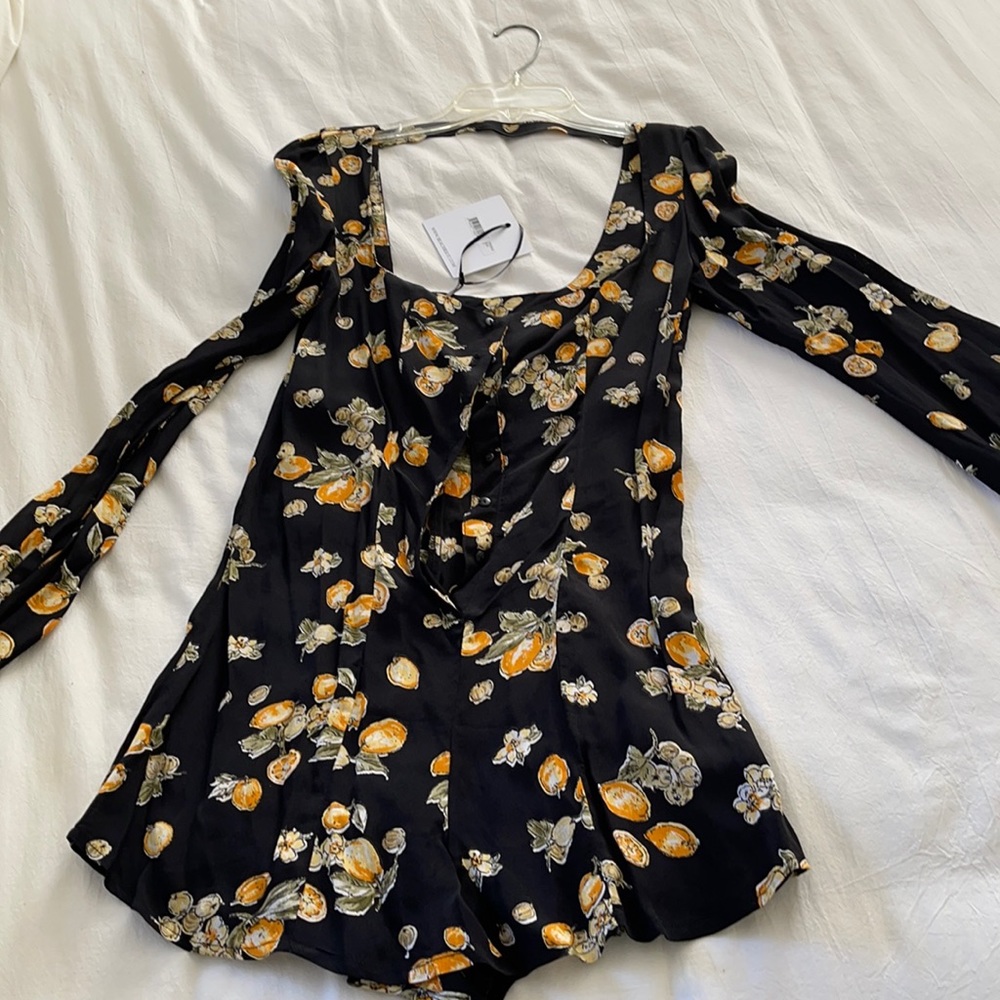 NWT Beach Riot Printed Romper